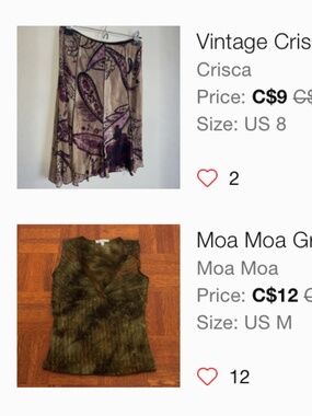 Bundle Moa Moa Top & Crisca Skirt